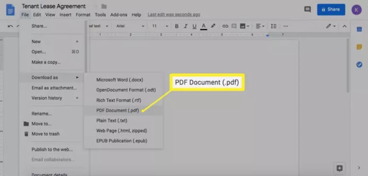 Save Documents From Google Drive To Pdf: 5 Major Steps On How To Convert Any Google Doc To Pdf (With Pictures)