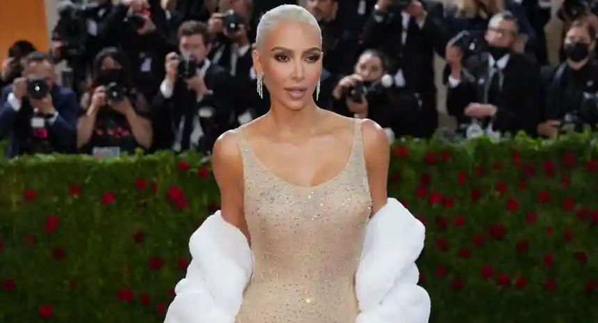 Photos: Kim Kardashian Accused of Damaging Marilyn Monroe’s Legendary Dress She Worn At The Met Gala