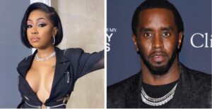 Diddy Thanks Ex Cassie In His BET Awards Speech While Yung Miami Cheers Him With A "Go Papi" Placard