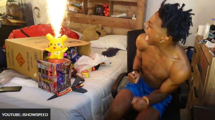 What Happened To IShowSpeed? YouTuber Speed's Mom Went Off After He Lit Fireworks In His House, Firefighters Intervened