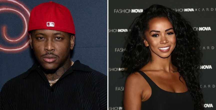 YG and Brittany Renner