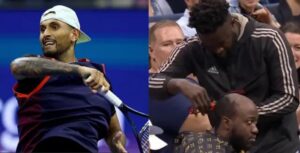 Silly! JiDion Adams Kicked Out, Banned For The 2nd Time For Getting A Haircut During A US Open Match
