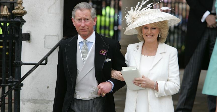 King Charles III with his wife, Camilla the new Queen Consort