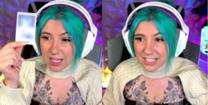 Video: Twitch Streamer PosiTiff Embarrassed After Accidentally Leaking Her Husband’s Nudes Live