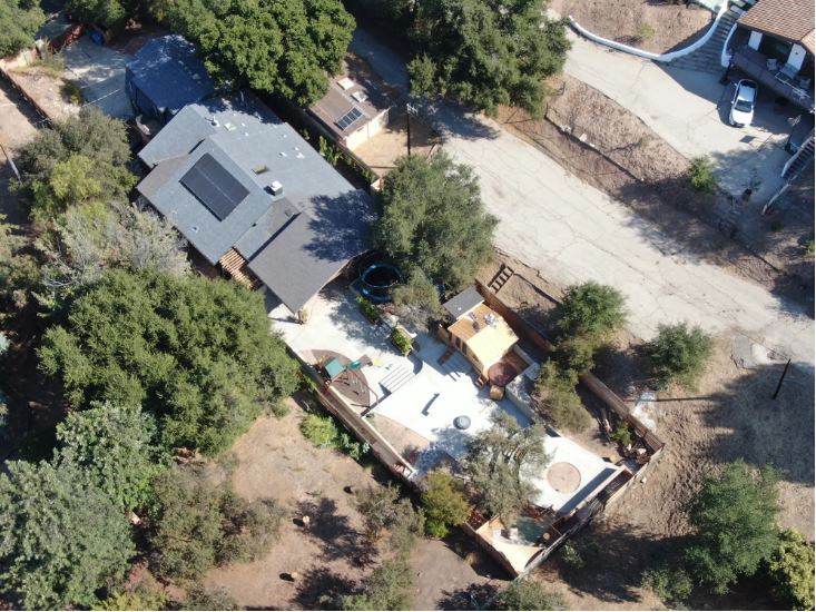 Cullors’ $1.4 million home is in Topanga Canyon, California. The BLM co-founder reportedly paid cash for the home. The renovation features a plunge pool and a playground for her son. The renovations also feature an outdoor sauna.