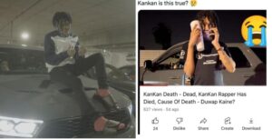 What Happened To Rapper Kankan and Is He Dead?￼