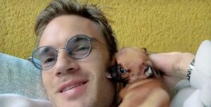 PewDiePie Introduces New Puppy ‘Momo’ After Pug Maya’s Passing￼