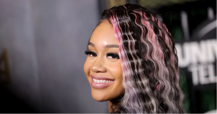 Saweetie on the red carpet
