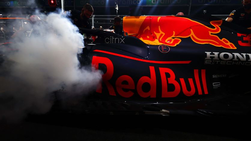 Red Bull racing car