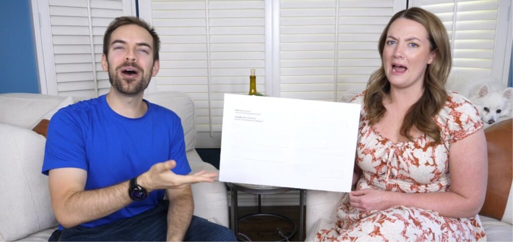 Jacksfilms and his wife Erin do not have children together. 
